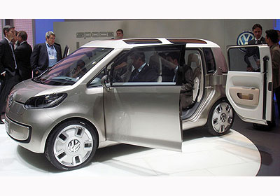 Volkswagen space up! blue Concept: ¡Movido por Litio, Sol y Electricidad!