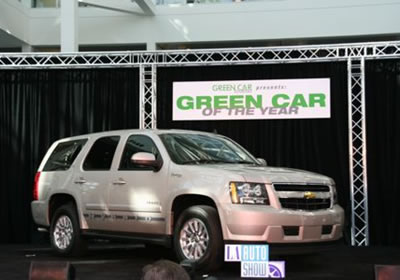 Chevrolet Tahoe Hybrid, Green Car of the Year 2007
