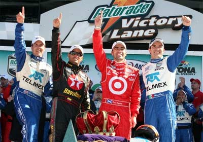 Pruett, Rojas, Montoya y Franchitti ganan las 24 Horas de Daytona