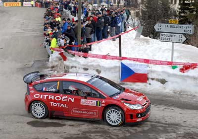 Sebastien Loeb se queda con el triunfo del Rally de Montecarlo