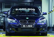 BMW fabrica 5 millones del Serie 5