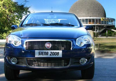 El Nuevo Fiat Siena 2008, a la venta en el país