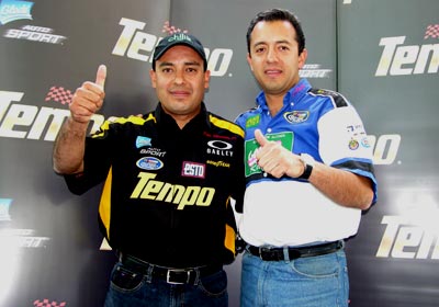 José Montaño y Víctor Barrales juntos para la temporada 2008 de Nascar México