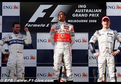 Lewis Hamilton comienza ganando en Melbourne