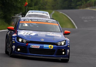 Gran debut  del VW Scirocco GT24 en Nurburgring