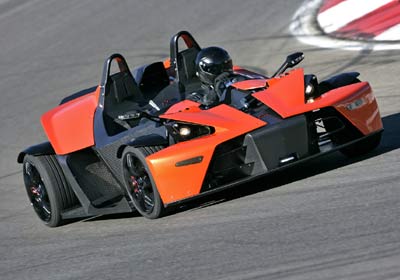 KTM X-Bow: para usar con casco