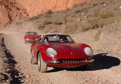 Rally "Camino del Inca": autos clásicos y "Quebrada"