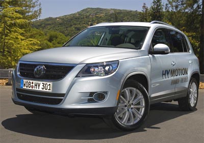 VW Tiguan HyMotion propulsado por hidrógeno
