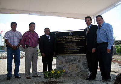 Inauguró Nissan Mexicana un centro de capacitación ambiental en CIVAC