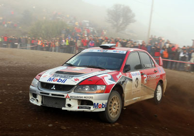 Mitsubishi Lancer Evo IX: ¡Modelo favorito Rally Mobil 2008!