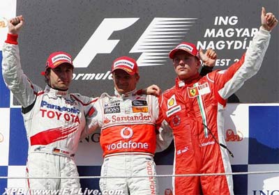 Heikki Kovalainen logra su primer triunfo en Hungría