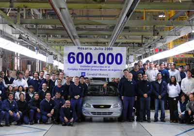 GM Argentina: nació la unidad 600.000