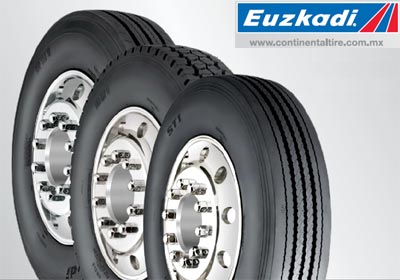 Presentó Euzkadi sus nuevas llantas radiales para camión ST1, DR1 y RS1