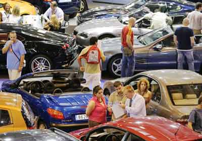 España: se desploma el mercado de autos