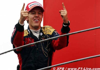 Sebastian Vettel gana en Monza