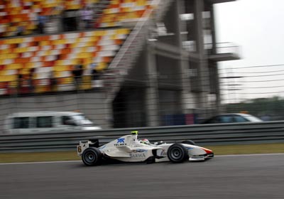Sergio Pérez realiza su primera calificación en la GP2 Asia