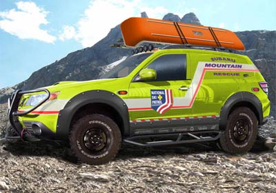 Tuning, Subaru Forester Mountain Rescue Concept