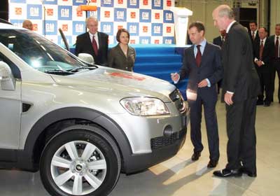 GM invierte u$s 300 millones en Rusia