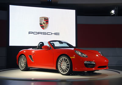 Nuevos Porsches Boxster y Cayman en Los Angeles 2008