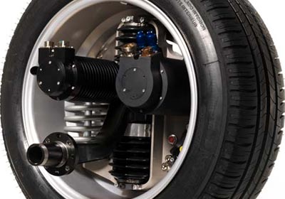 Michelin continúa con el desarrollo de las ruedas con motor integrado.