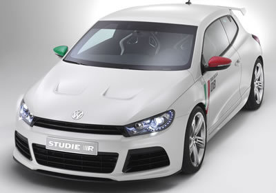 Volkswagen Scirocco Studie R se presenta en Bolonia