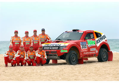 Mitsubishi Ralliart: listo para el Rally Dakar 2009