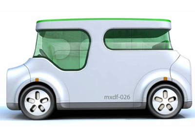 MX-Libris un concepto más de taxi futurista