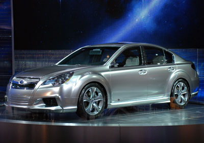 Subaru Legacy Concept: señores, nació el Legacy 2010