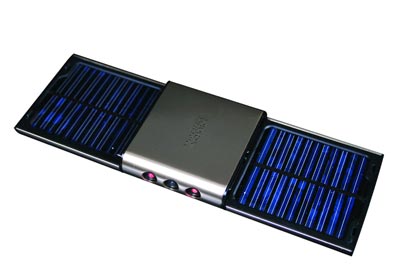 Batería solar para recargar múltiples accesorios