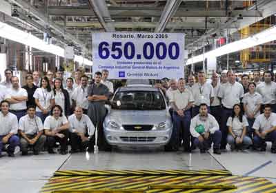 GM Argentina fabricó su unidad Nº 650.000