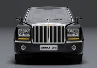 Geely GE Concept, un Rolls Royce pirata
