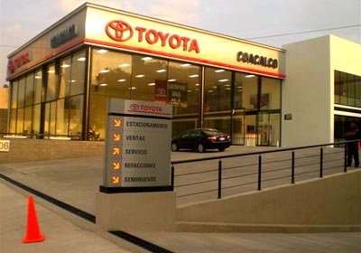 Toyota abre dos nuevas agencias en México