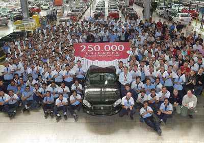 Fiat fabricó el auto 250.000 en Córdoba