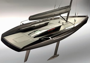 Diseñan velero Audi pensando en el futuro automotriz