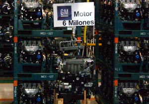 General Motors de México llega a 6 millones de motores