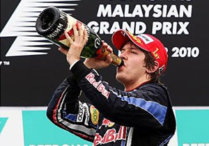 Sebastian Vettel encabeza el doblete de Red Bull en Malasia