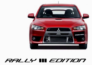 Mitsubishi lanza el paquete Rally Edition para tres de sus modelos