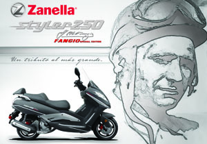 Zanella: nueva Styler 250 Cruiser, edición especial Fangio