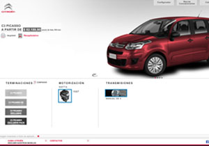 Citroën aplica el Créative Technologie en su sitio web