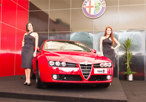 Alfa Romeo 159 en el Concurso de la Elegancia 2011