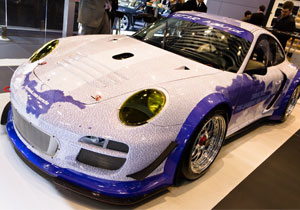 Porsche 911 GT3 R Hybrid, el auto del millón de fans debuta en Nueva York
