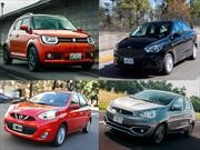Los 10 autos más baratos en México para 2018