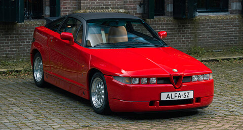 Alfa Romeo SZ de 1991, a subasta esta Rara Alfis