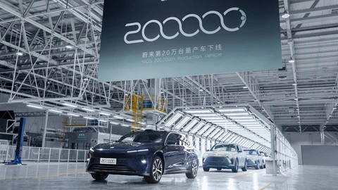 NIO ya ha fabricado 200 mil autos eléctricos