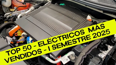 Top 50 – Eléctricos más vendidos en Colombia – I semestre 2025