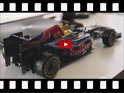 Video: Increíble réplica de un F1 de Red Bull hecha de papel