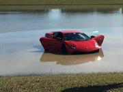 Video: Lamborghini Gallardo con 2,000 Hp pierde el control y termina en el agua