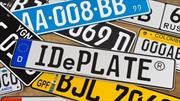 Las placas de los automóviles dejan el metal por lo digital