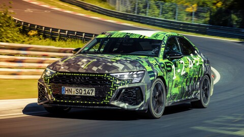 El nuevo Audi RS 3 Sedan es el auto compacto más rápido en Nürburgring