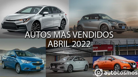 Los 10 autos más vendidos en abril 2022
